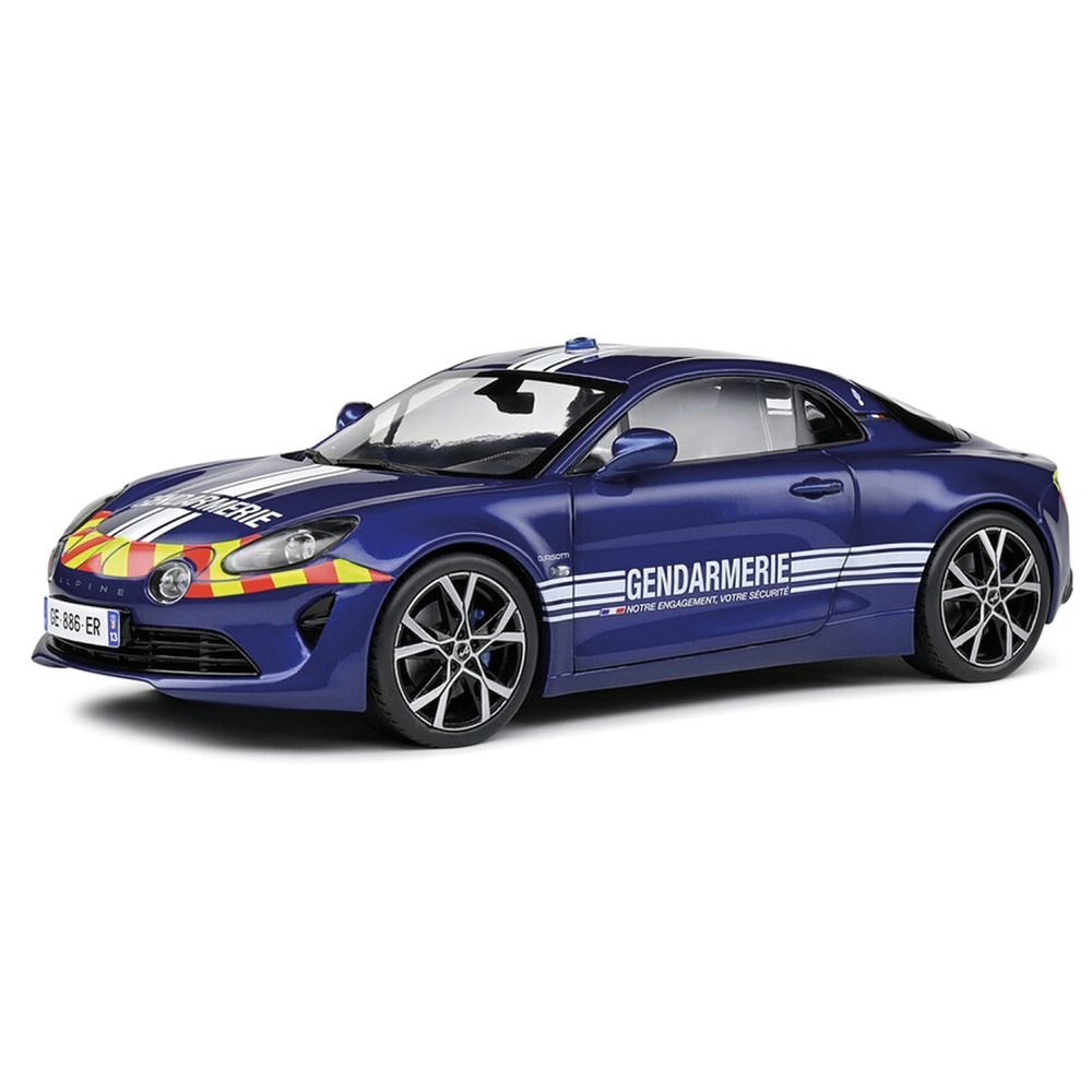 Solido, Alpine A110 Gendarmerie blau, 1:18