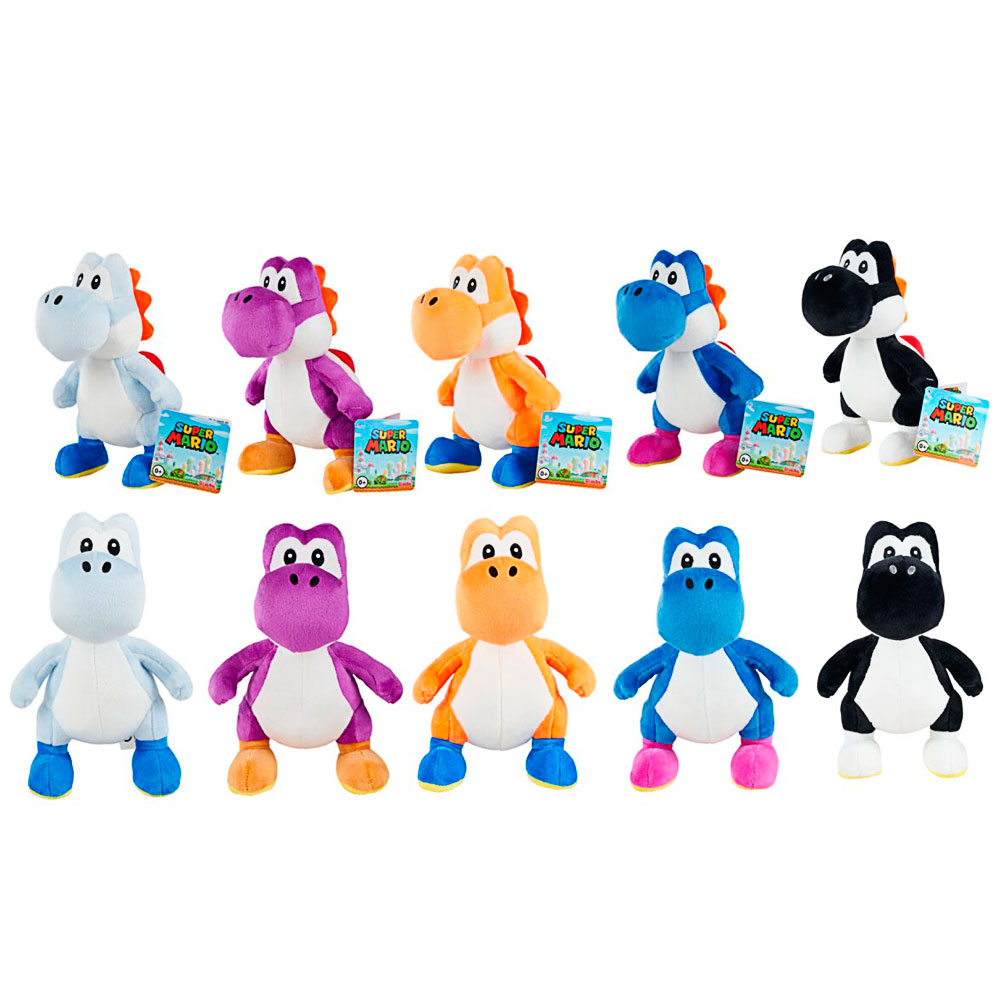 Simba, Super Mario, Yoshi, ca. 20 cm, hellblau