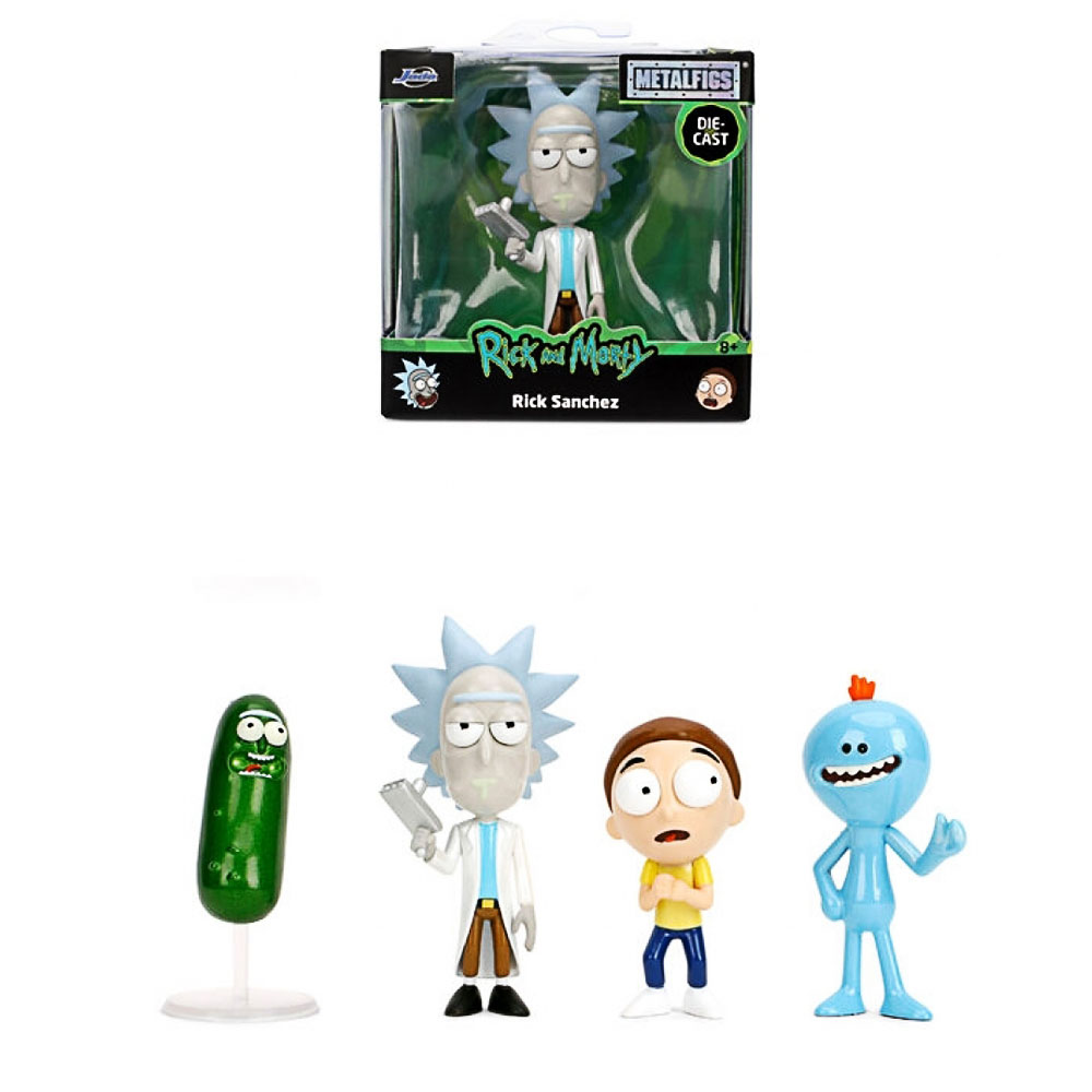 Jada, Rick and Morty Figures 2,5", Welle 1, 4fach sortiert Jada, Rick and Morty Figures 2,5", Welle 1, 4fach sortiert