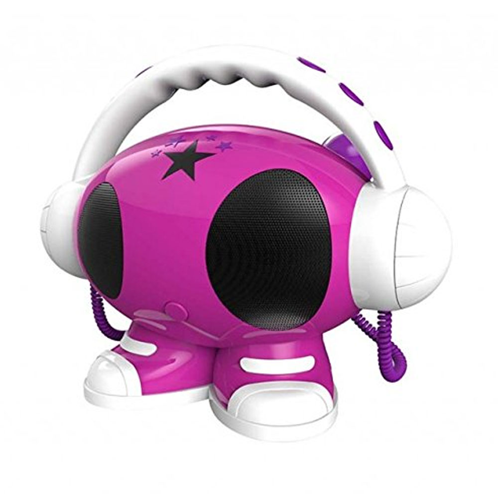 BigBen, MP3 Karaoke Roboter  (pink)