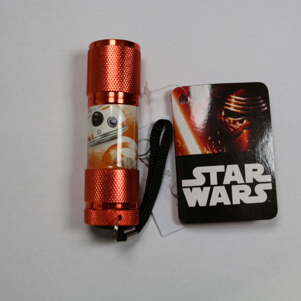 029791 Star Wars "EP7 Droide BB-8", LED Taschenlampe, rostrot