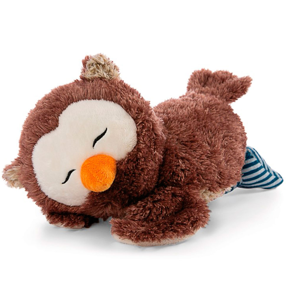 Nici, Kuscheltier Eule Oscar, liegend, ca 35 cm