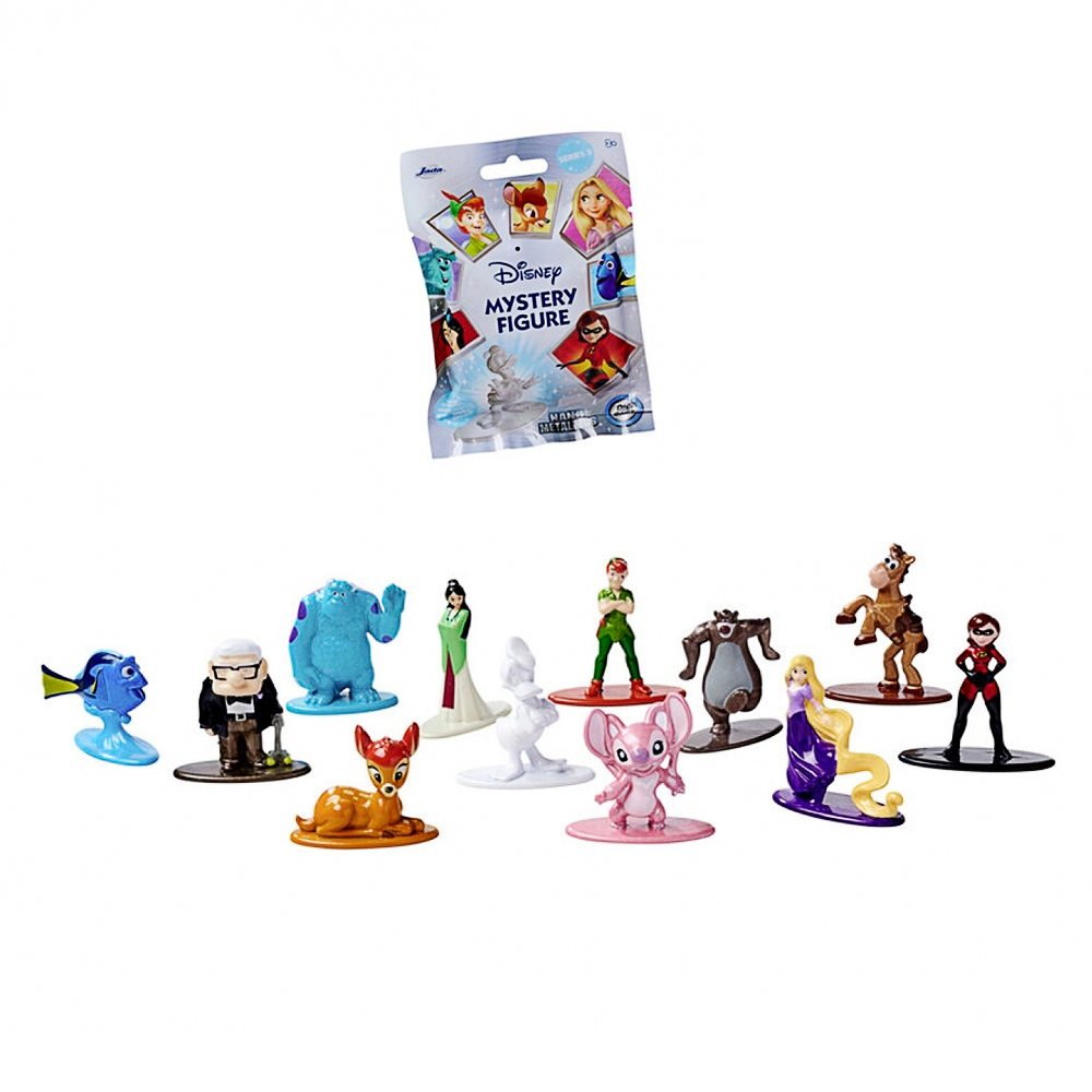 Jada, Disney Blind Pack Nanofigs, Serie 3, 12-sort.