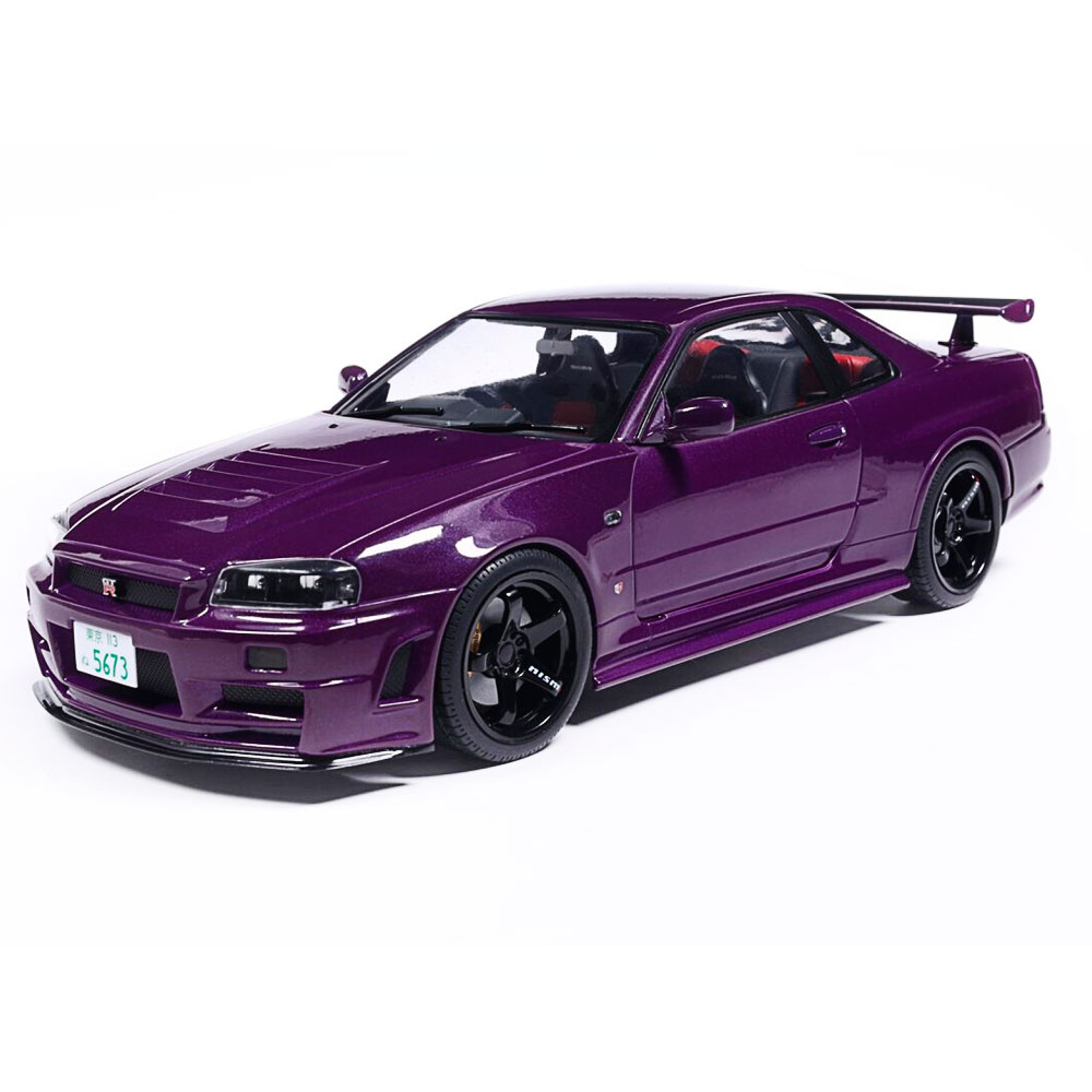 Solido, Nissan Skyline (R34) GT-R Z Tune lila, 1:18