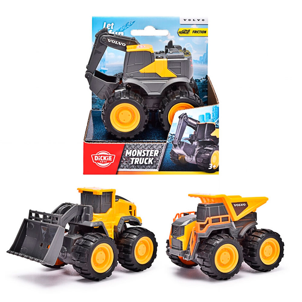 Dickie Toys, Monster Truck, 3fach sortiert