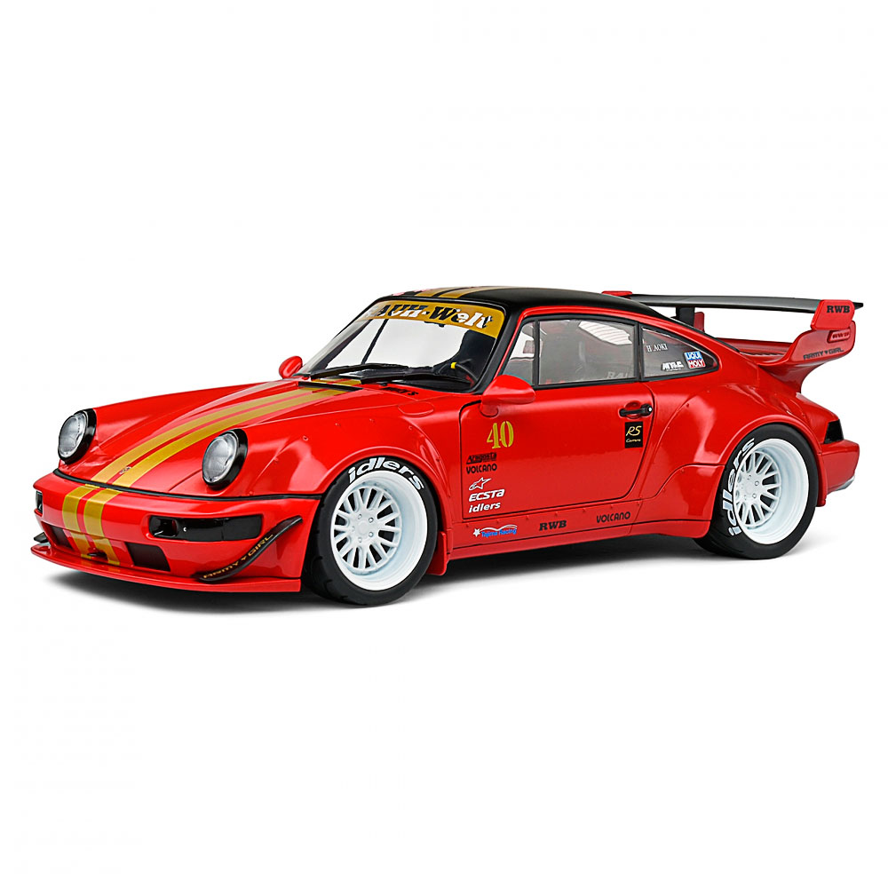 Solido, Porsche RWB Red Saduka,  1:18