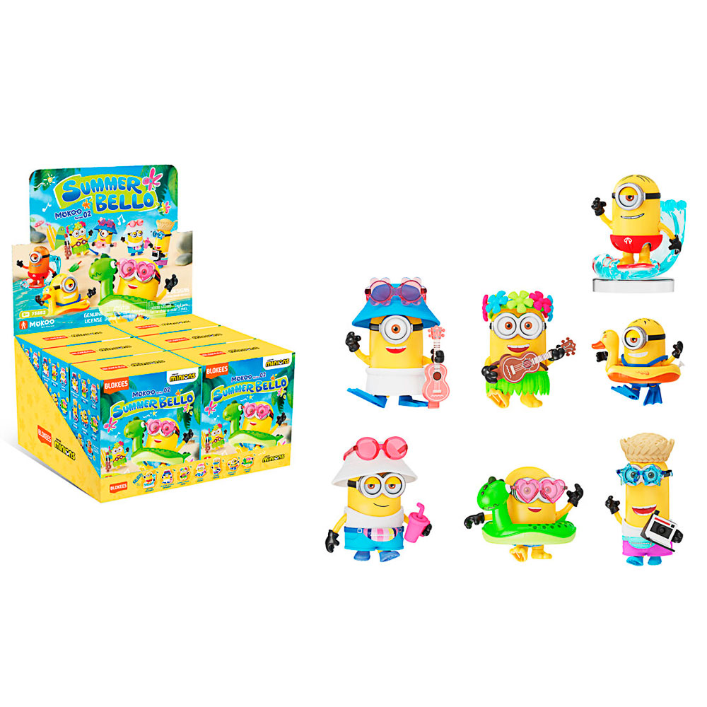 Dickie Toys, Blokees Figures, Minions Mokoo Summer Bello