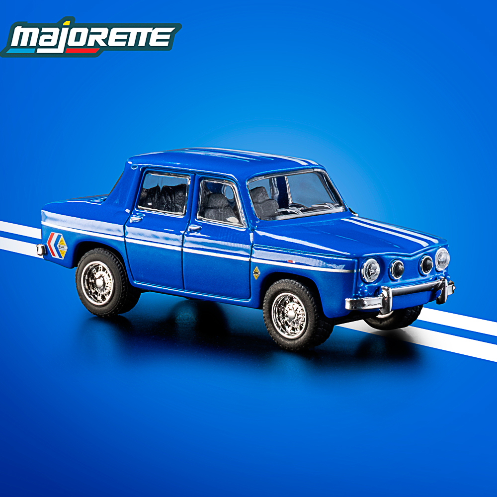 Spielzeugauto, Kleinmodell, Blau, Limousine, 4-türig